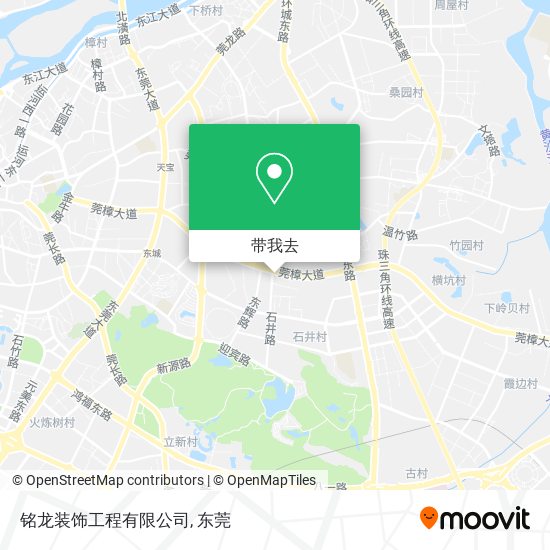 铭龙装饰工程有限公司地图