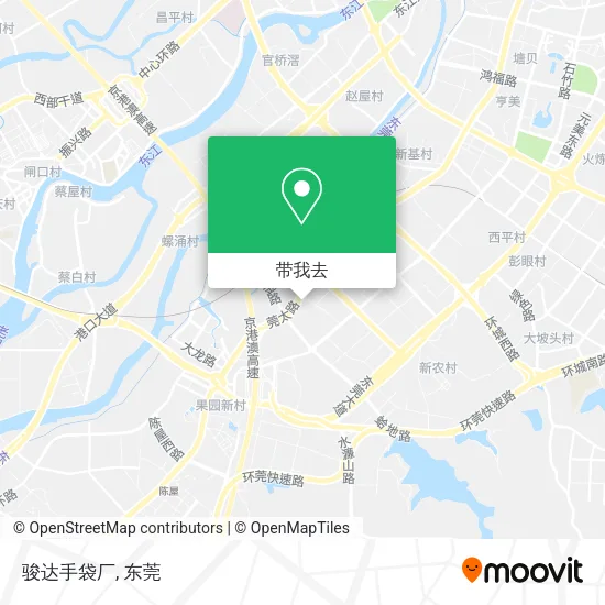 骏达手袋厂地图