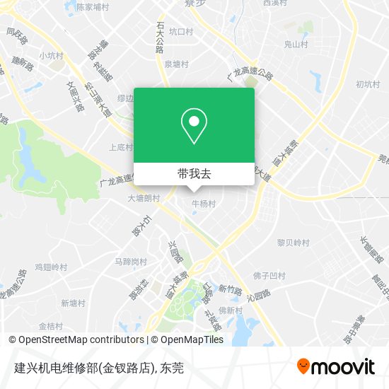 建兴机电维修部(金钗路店)地图