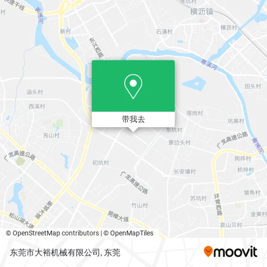东莞市大裕机械有限公司地图