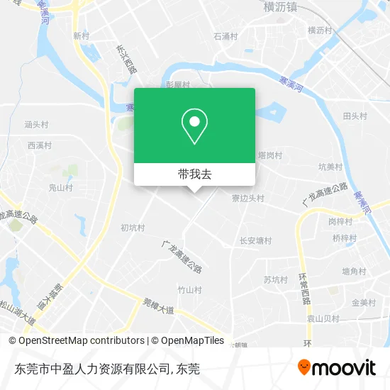 东莞市中盈人力资源有限公司地图