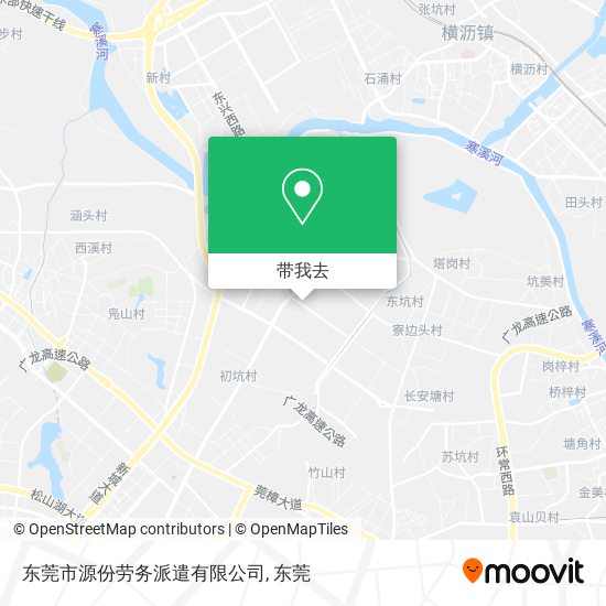 东莞市源份劳务派遣有限公司地图