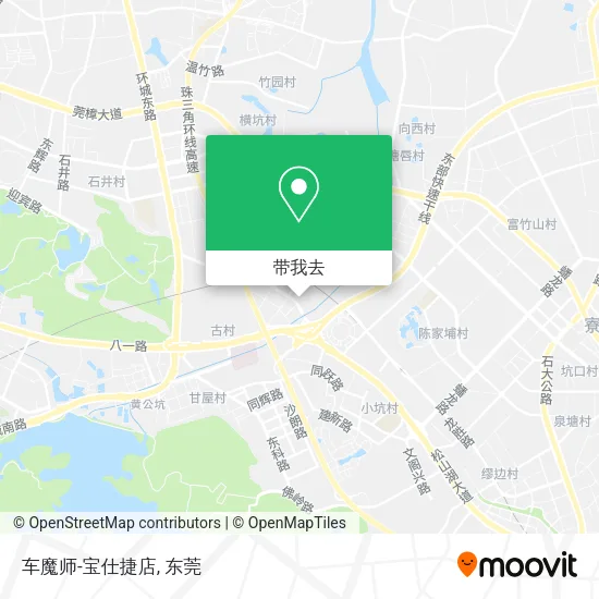 车魔师-宝仕捷店地图