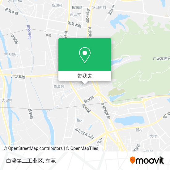 白濠第二工业区地图