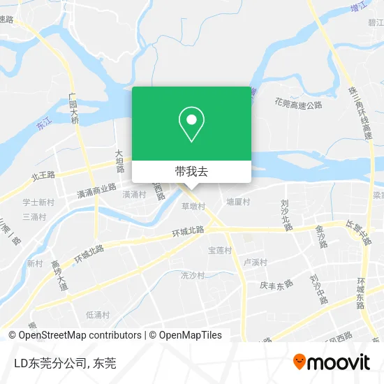 LD东莞分公司地图
