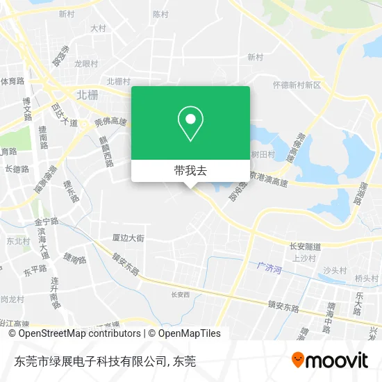 东莞市绿展电子科技有限公司地图