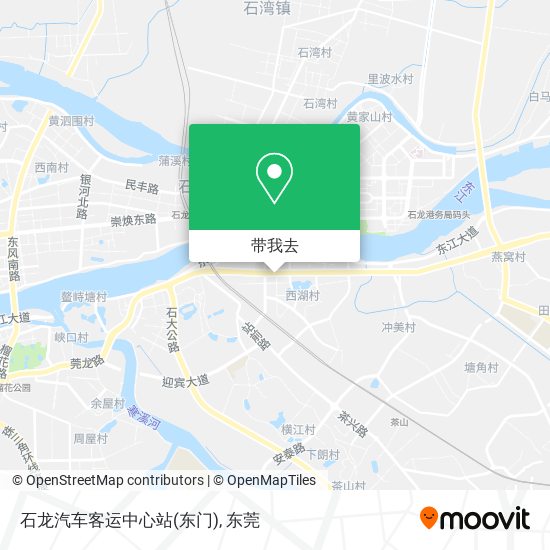 石龙汽车客运中心站(东门)地图