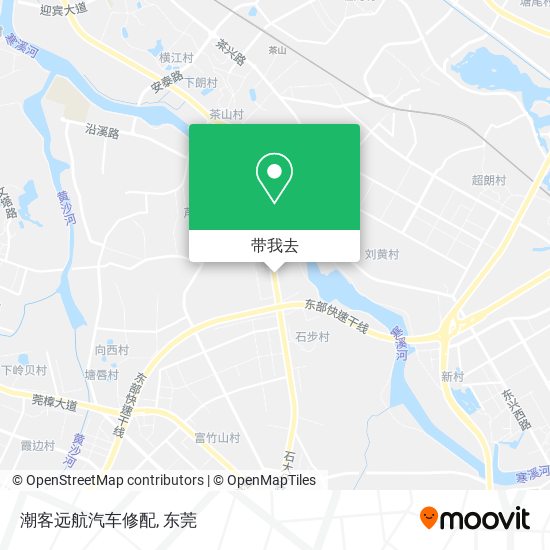 潮客远航汽车修配地图