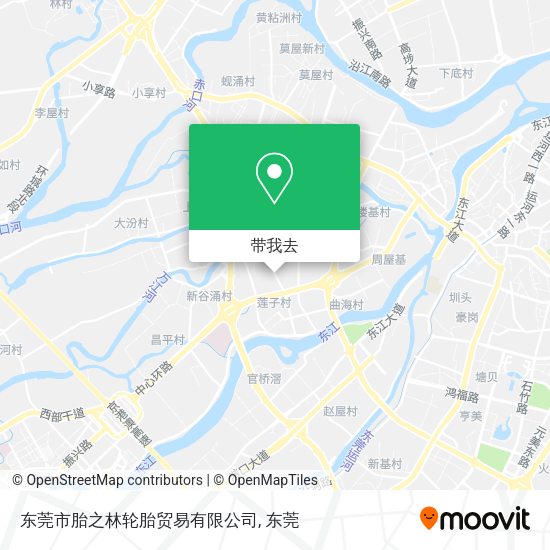 东莞市胎之林轮胎贸易有限公司地图