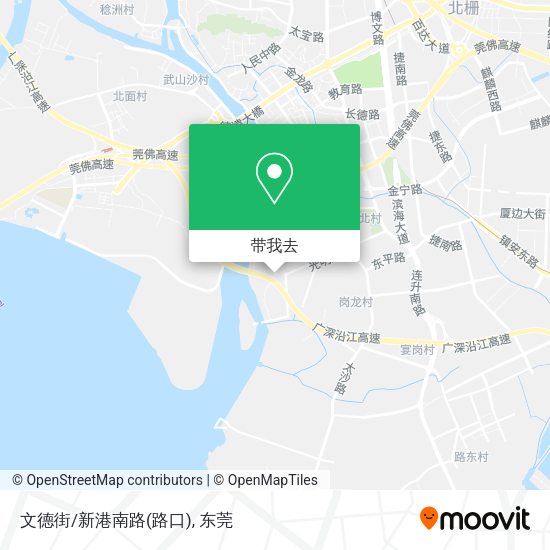 文德街/新港南路(路口)地图