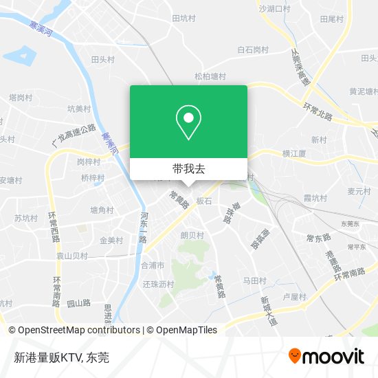 新港量贩KTV地图