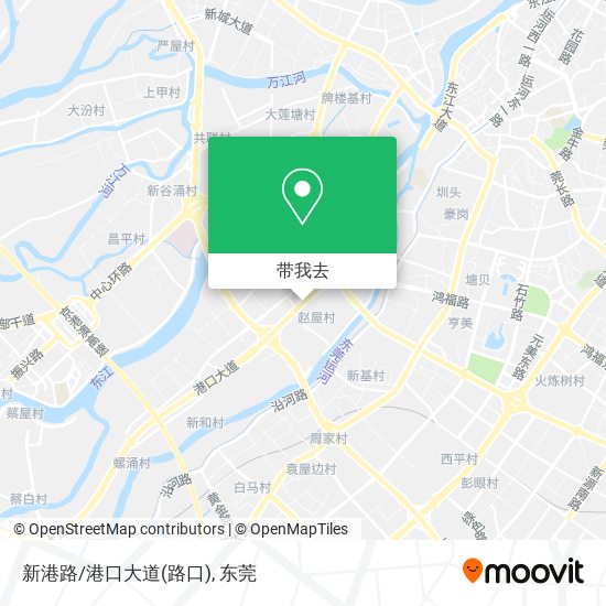 新港路/港口大道(路口)地图