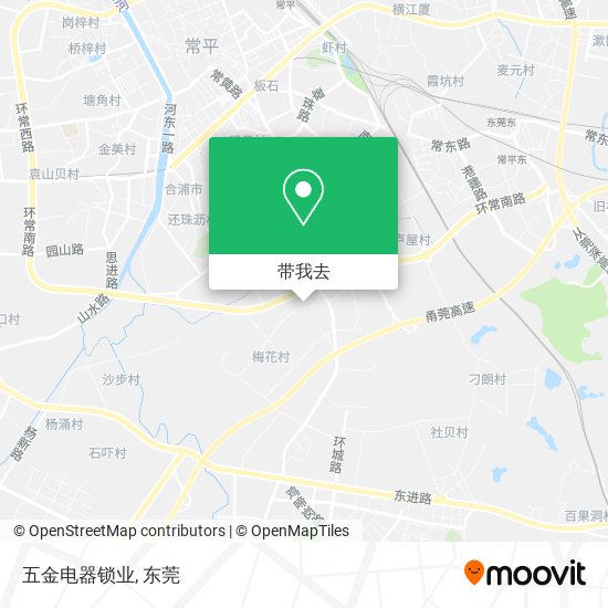 五金电器锁业地图