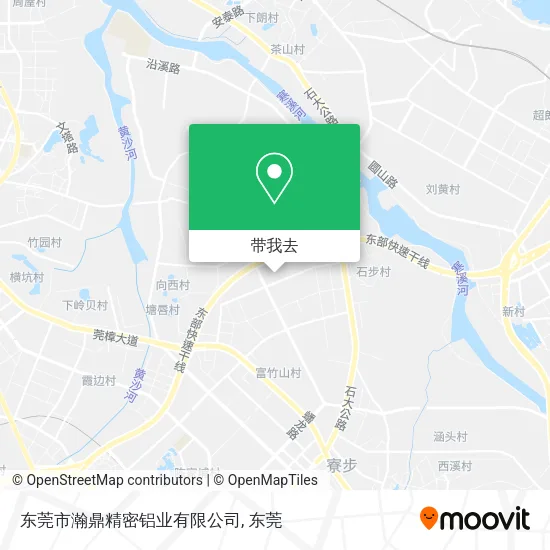 东莞市瀚鼎精密铝业有限公司地图