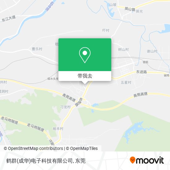 鹤群(成华)电子科技有限公司地图