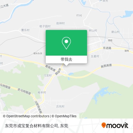 东莞市成宝复合材料有限公司地图