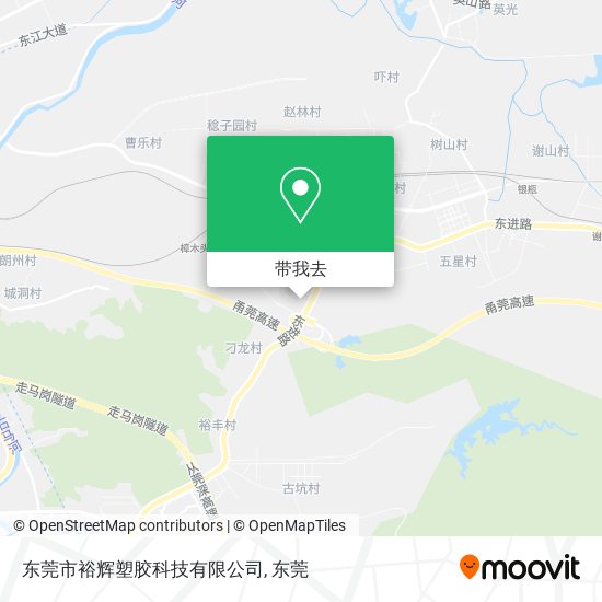 东莞市裕辉塑胶科技有限公司地图