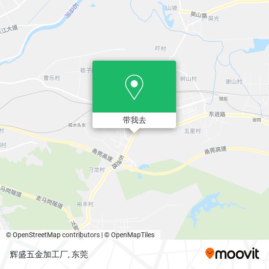辉盛五金加工厂地图