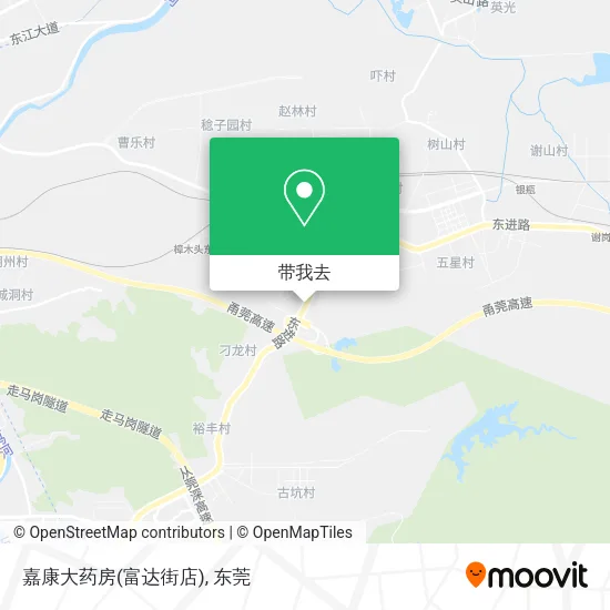 嘉康大药房(富达街店)地图