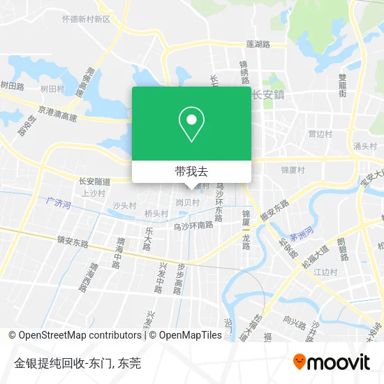 金银提纯回收-东门地图