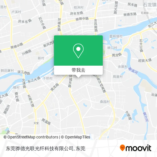 东莞骅德光联光纤科技有限公司地图
