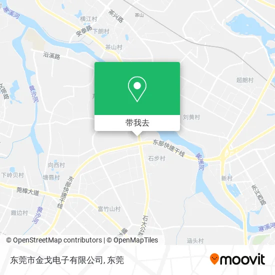 东莞市金戈电子有限公司地图