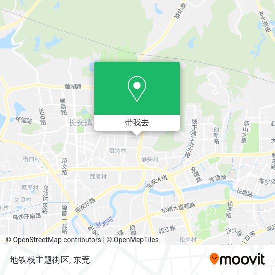 地铁栈主题街区地图