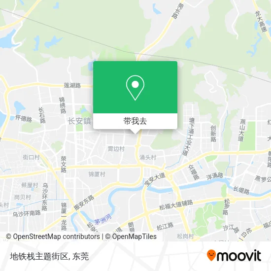 地铁栈主题街区地图