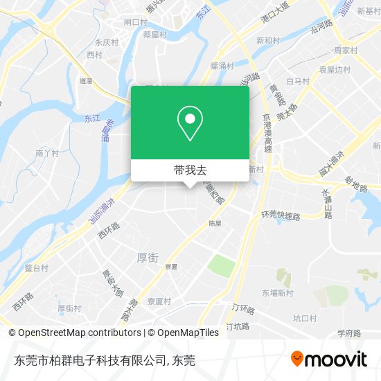 东莞市柏群电子科技有限公司地图