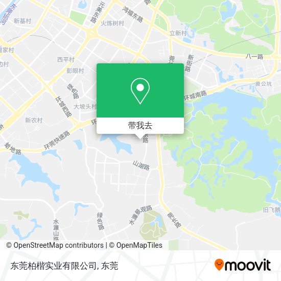 东莞柏楷实业有限公司地图