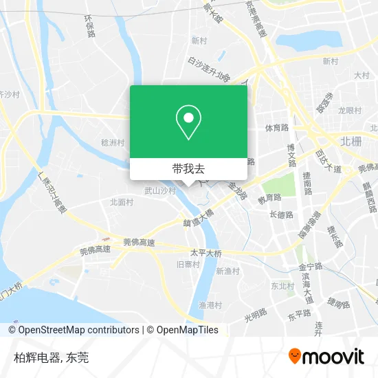 柏辉电器地图