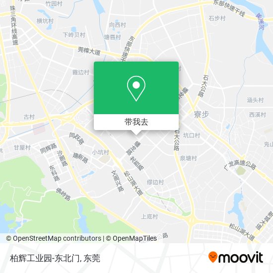 柏辉工业园-东北门地图