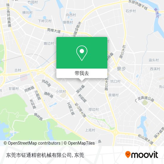 东莞市钲通精密机械有限公司地图