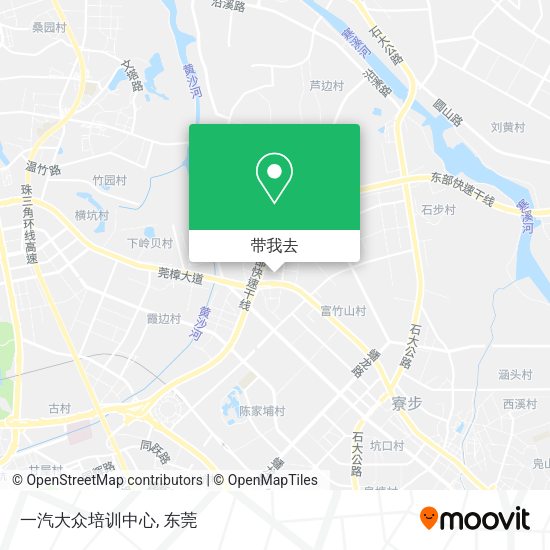 一汽大众培训中心地图