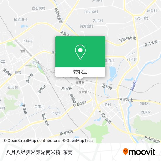 八月八经典湘菜湖南米粉地图