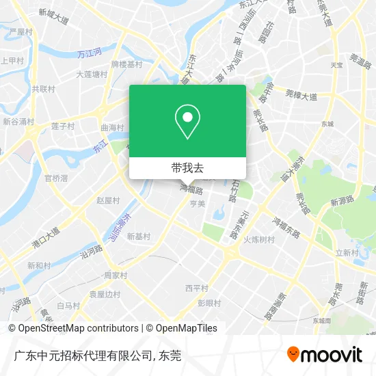 广东中元招标代理有限公司地图