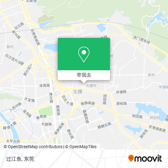 过江鱼地图
