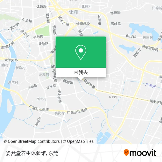 姿然堂养生体验馆地图