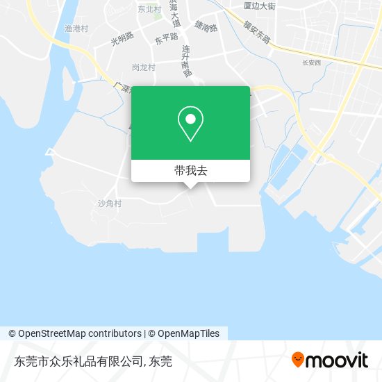 东莞市众乐礼品有限公司地图