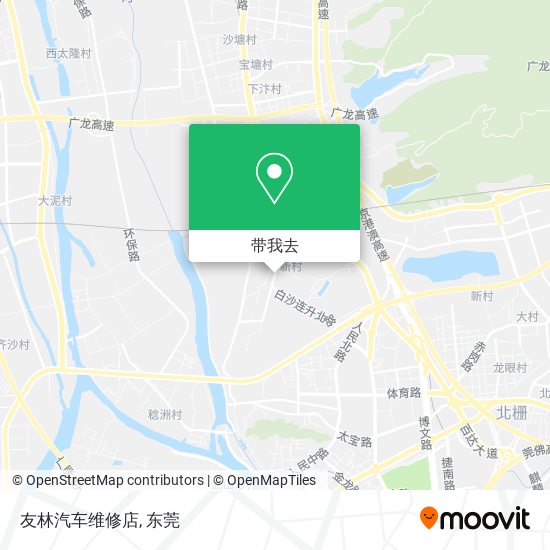 友林汽车维修店地图