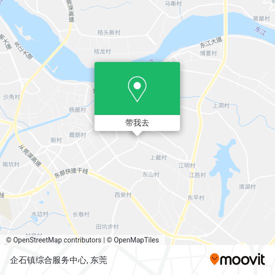企石镇综合服务中心地图