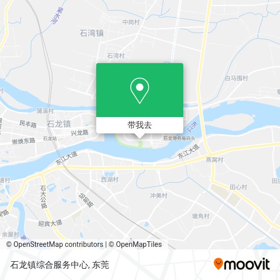 石龙镇综合服务中心地图