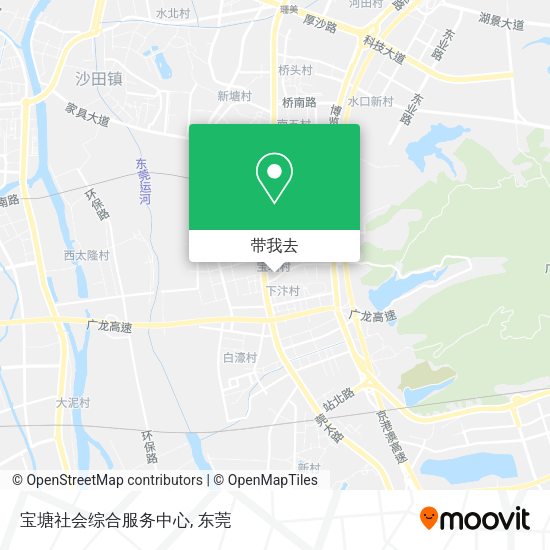 宝塘社会综合服务中心地图