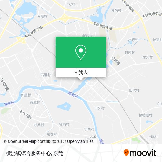 横沥镇综合服务中心地图