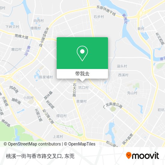 桃溪一街与香市路交叉口地图