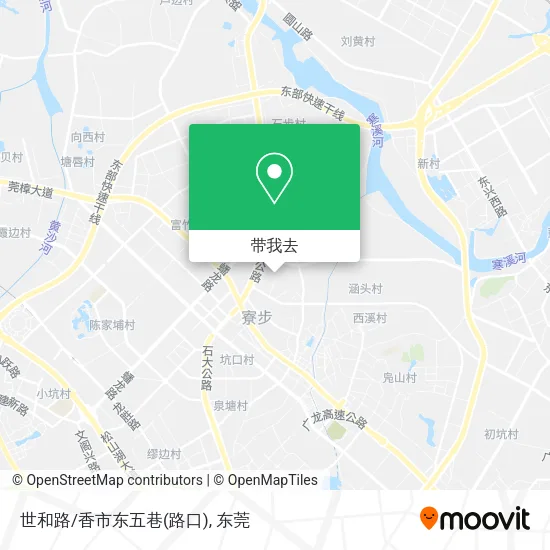 世和路/香市东五巷(路口)地图