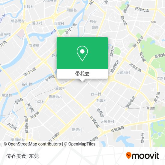传香美食地图