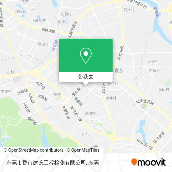东莞市香市建设工程检测有限公司地图