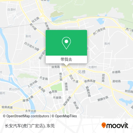 长安汽车(虎门广宏店)地图