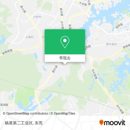 杨屋第二工业区地图